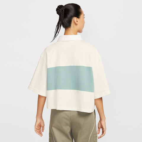 NIKE耐克2025女子AS W NSW STREET SS POLO TOP针织有领短TIB2154-133