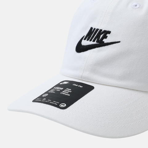 NIKE耐克2025大童K NK CLUB CAP US CB FUT WSH弯沿帽FB5063-100