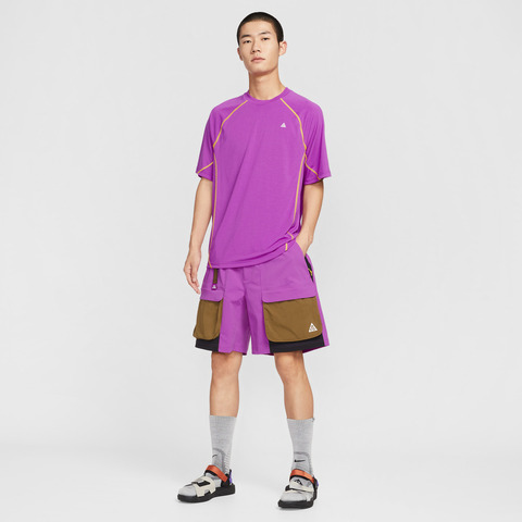 NIKE耐克2025男子AS M ACG DFADV GOAT ROCKS SS针织无领短THJ2882-551