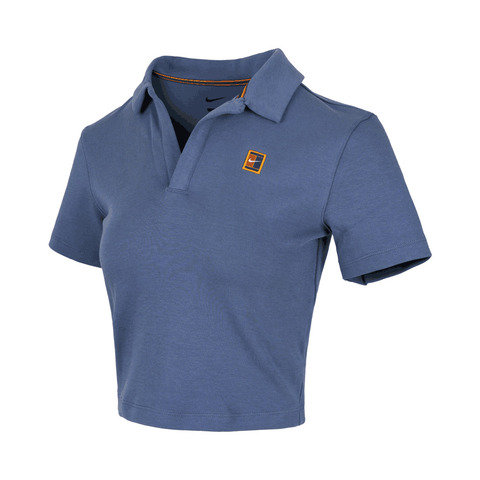 NIKE耐克2025女子AS W NKCT HRTG SS POLO CRP TOP针织有领短THJ8993-491