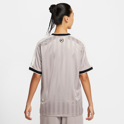 NIKE耐克2025女子AS W NSW V NECK JERSEY针织无领短TIH8505-009