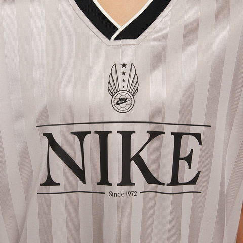 NIKE耐克2025女子AS W NSW V NECK JERSEY针织无领短TIH8505-009