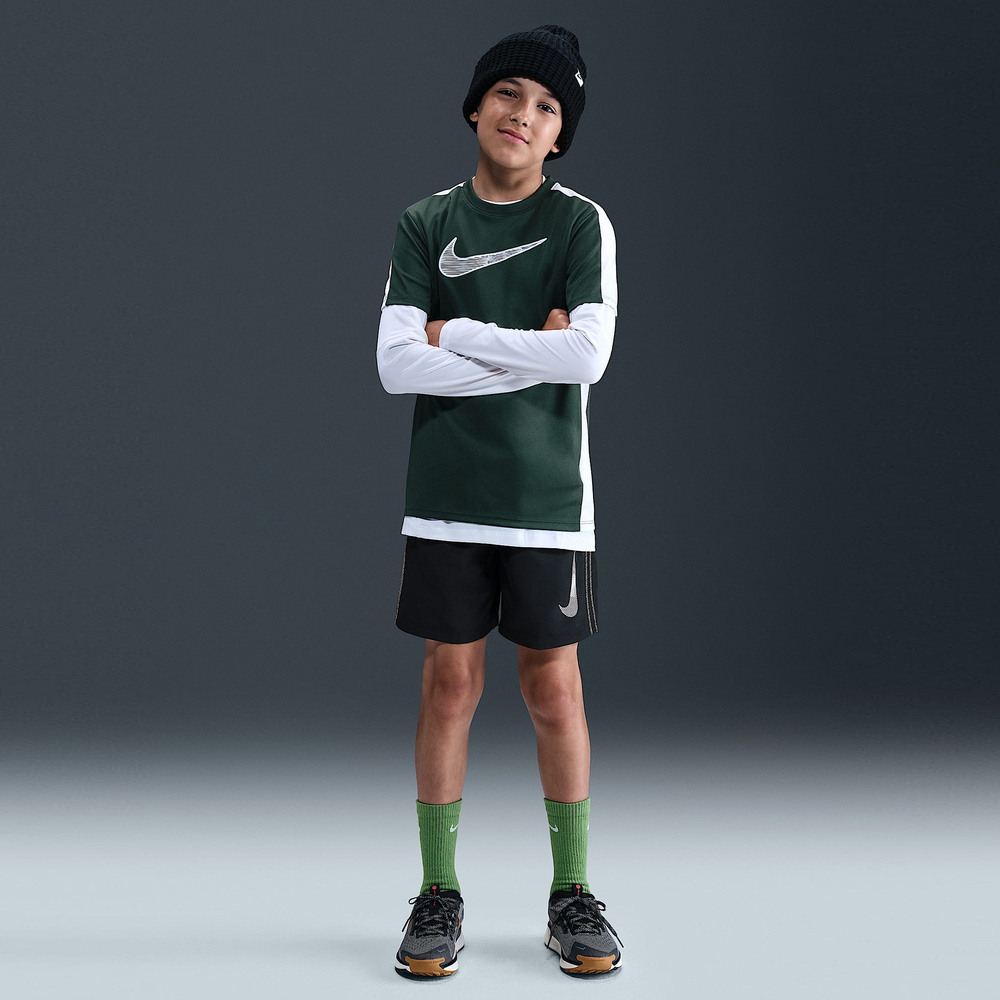 NIKE耐克2025大童B NK DF MULTI SHORT WVN BTS梭织短裤HV0664-010