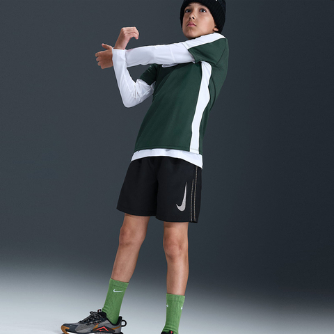 NIKE耐克2025大童B NK DF MULTI SHORT WVN BTS梭织短裤HV0664-010