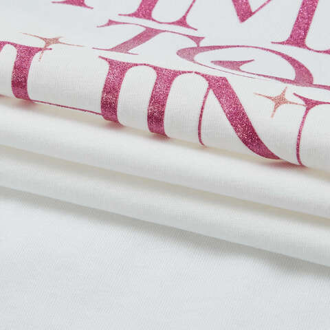 NIKE耐克2025女大童G NSW TEE EMPOWER SHINE针织无领短THV5722-100