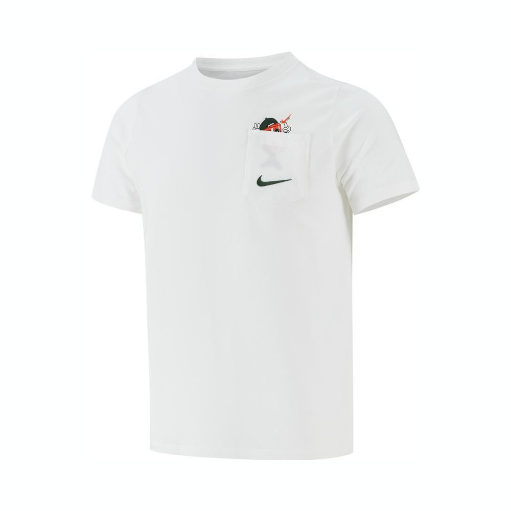 NIKE耐克2025大童K NSW TEE BOXY PKT针织无领短THV5225-100