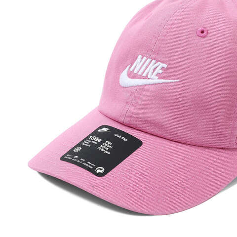 NIKE耐克2025大童K NK CLUB CAP US CB FUT WSH弯沿帽FB5063-646