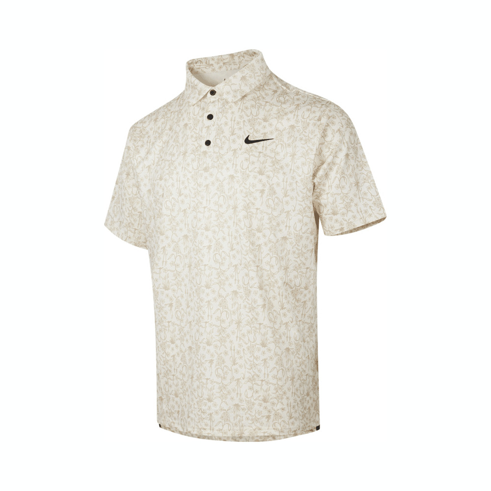 NIKE耐克2025男子AS M NK DF TOUR POA PRINT针织有领短THM5795-110