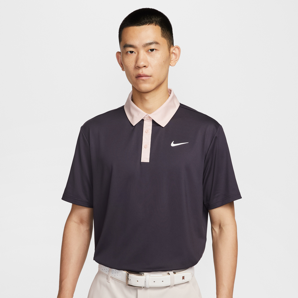 NIKE耐克2025男子AS M NK DF TOUR CONTRAST POLO针织有领短TFZ7502-540