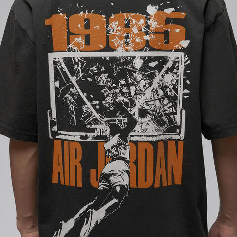 NIKE耐克2025男子AS M J BRK SBB OVSZ GFX SS CRW针织无领短TIB3298-045