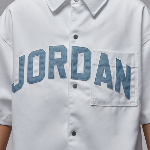 NIKE耐克2025女子AS W J FLT SS WOVEN TOP短袖衬衫HQ9200-101