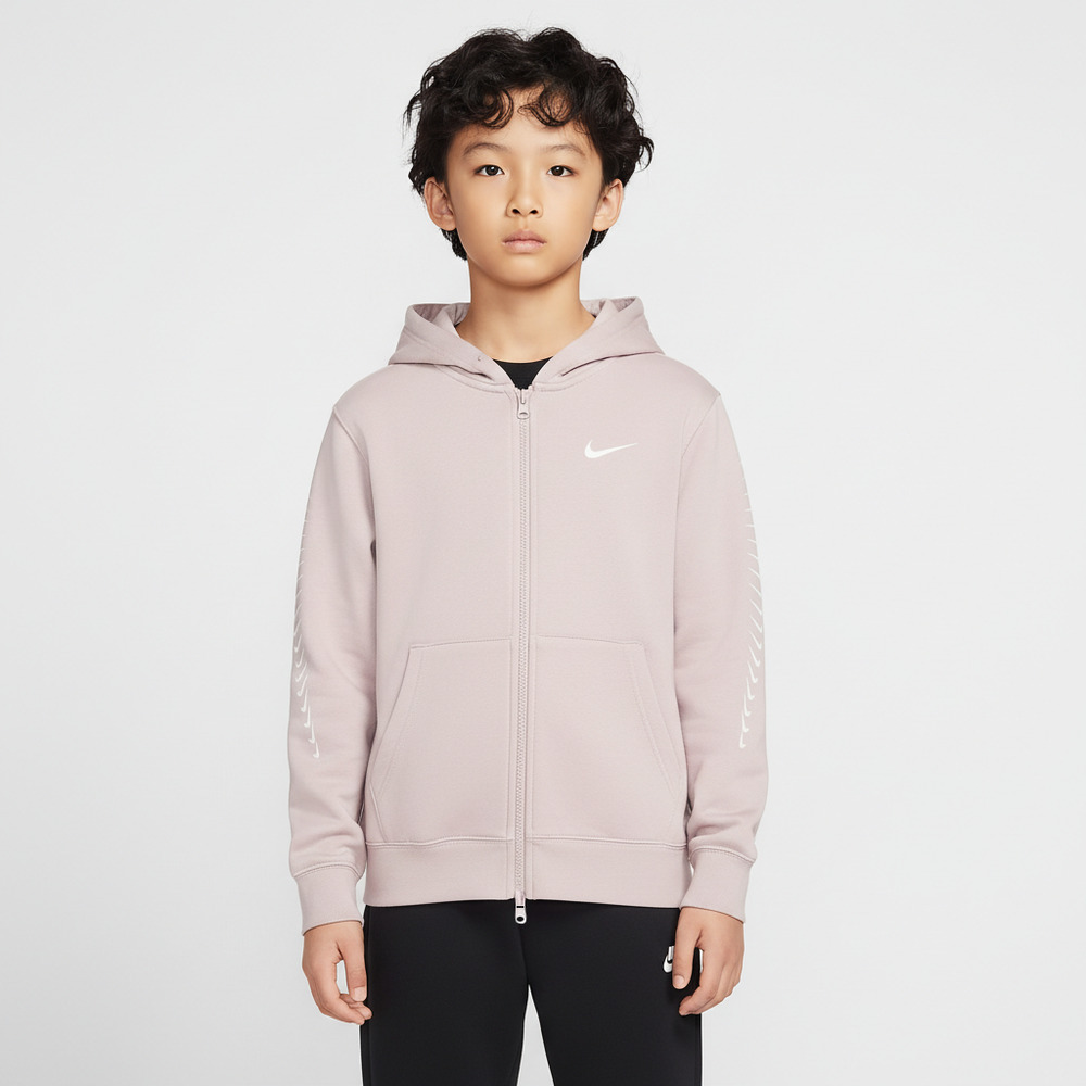 Nike KidsNike Kids2025大童G NSW DF FLC DANCE HDY针织连帽外套HV0734-019