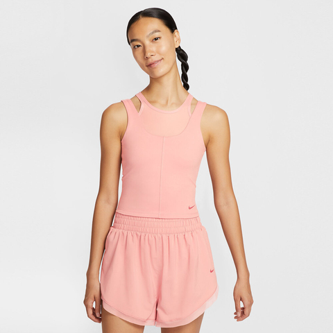 NIKE耐克2025女子AS W NK ONE DF FTTD SS TOP运动背心HV3654-685