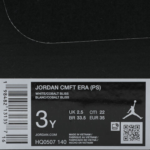 NIKE耐克2025男小童JORDAN CMFT ERA (PS)乔丹HQ0507-140
