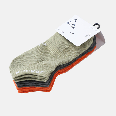 NIKE耐克2025中性U J ED CUSH POLY NS 3PR 144短袜优惠装DX9656-928