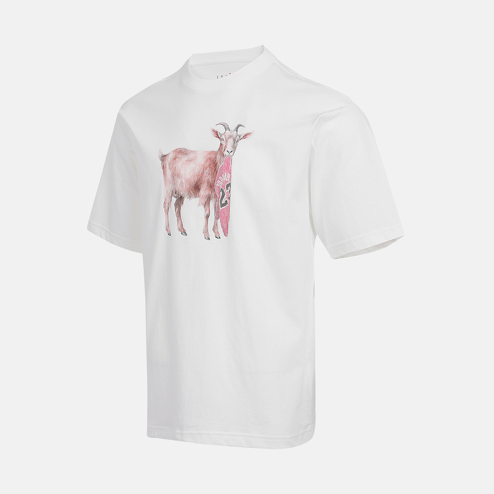 NIKE耐克2025男子AS M J NC GOAT SS CREW针织无领短TIF0787-100