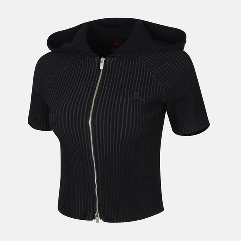 NIKE耐克2025女子AS W J FLT HD FZ KNIT TOP针织有领短THQ9206-010