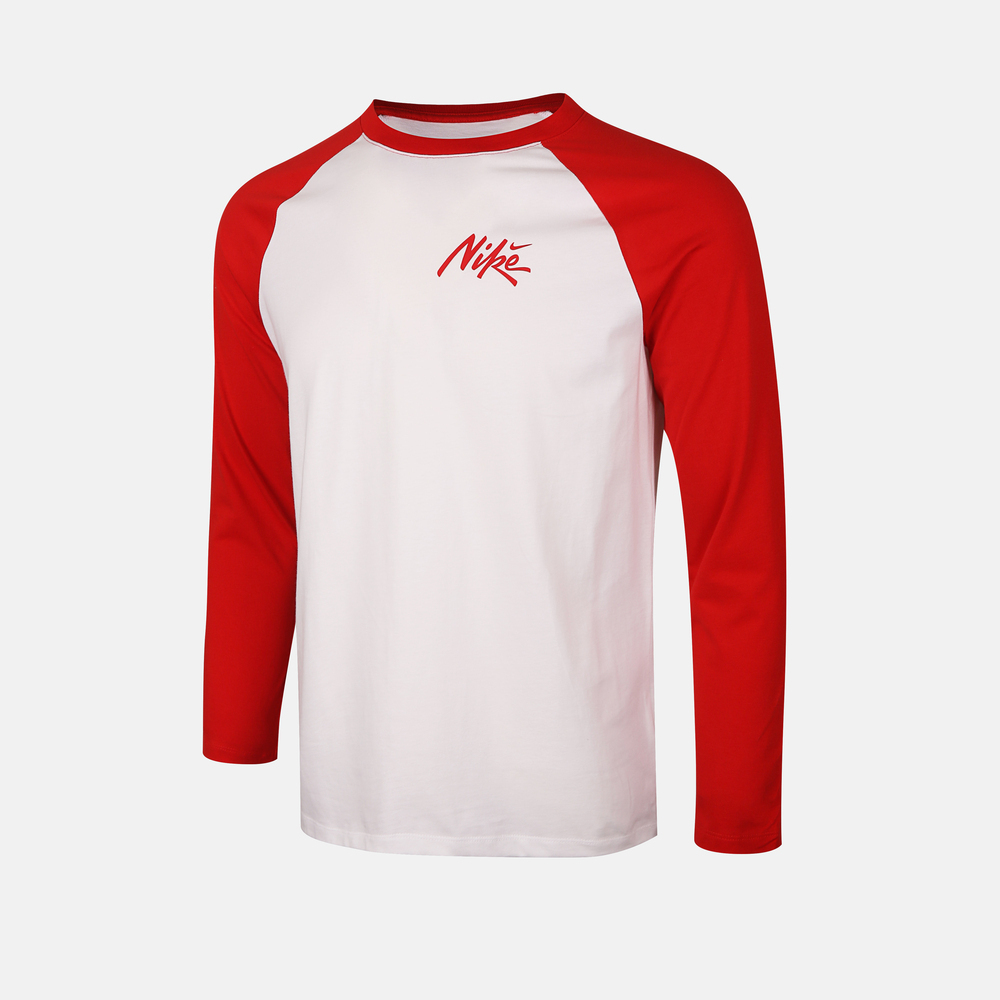 NIKE耐克2025大童K NSW TEE LS RAGLAN LBR针织无领长TIM0593-103
