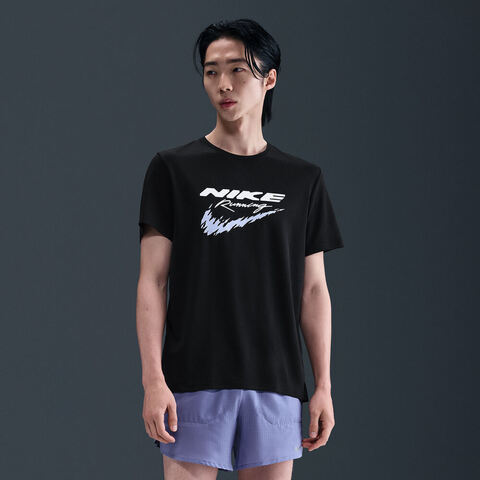 NIKE耐克2025男子AS M NK DF UV RN ENRGY MILER S针织无领短THV2136-010