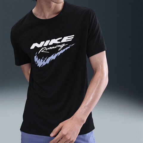 NIKE耐克2025男子AS M NK DF UV RN ENRGY MILER S针织无领短THV2136-010