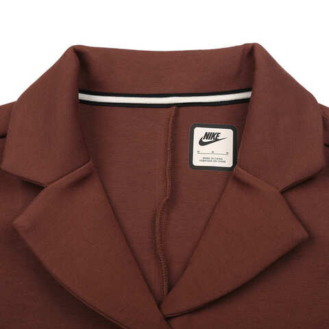 NIKE耐克2025女子AS W NSW TCH FLC TLRD JKT针织无帽外套HV2452-265