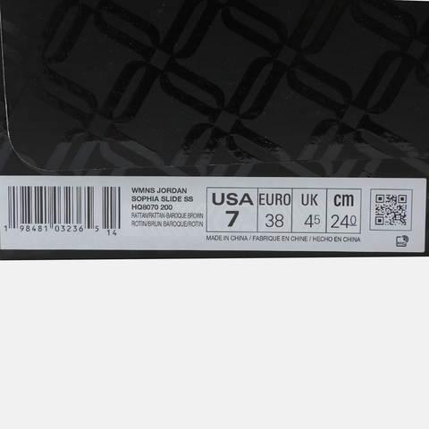 NIKE耐克2025女子WMNS JORDAN SOPHIA SLIDE SS乔丹HQ8070-200