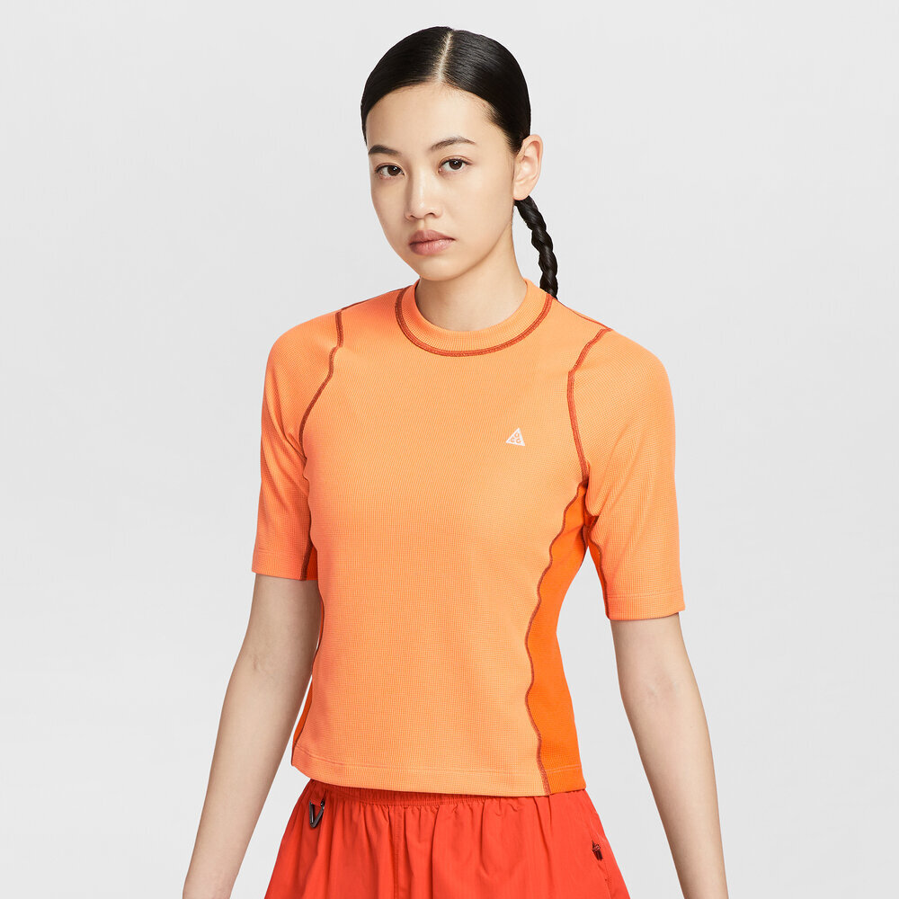 NIKE耐克2025女子AS W ACG DFADV UV CHINATI BSLY针织无领短THV0582-833