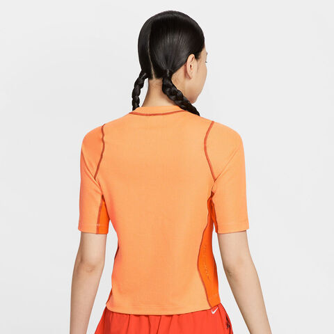 NIKE耐克2025女子AS W ACG DFADV UV CHINATI BSLY针织无领短THV0582-833