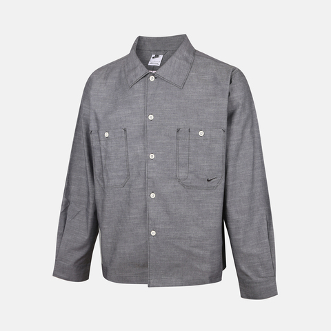 NIKE耐克2025男子AS M NL CHMBRAY PAINTERS SHIRT梭织长袖衬衫HV0883-060