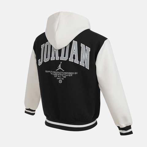 NIKE耐克2025大童针织夹克针织连帽外套JD2532037GS-004