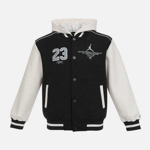 NIKE耐克2025大童针织夹克针织连帽外套JD2532037GS-004