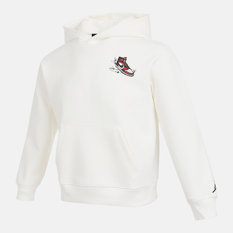 NIKE耐克2025男大童套头连帽卫衣针织连帽卫衣JD2532036GS-001