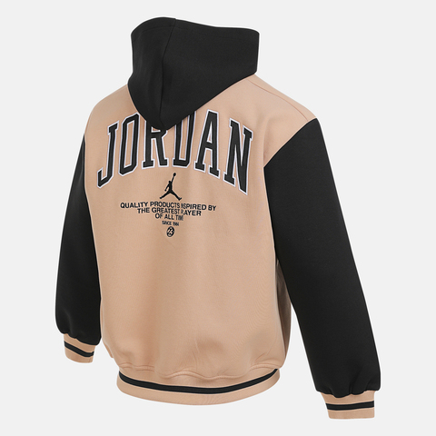 NIKE耐克2025大童针织夹克针织连帽外套JD2532037GS-002