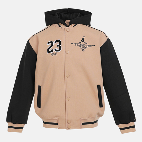 NIKE耐克2025大童针织夹克针织连帽外套JD2532037GS-002