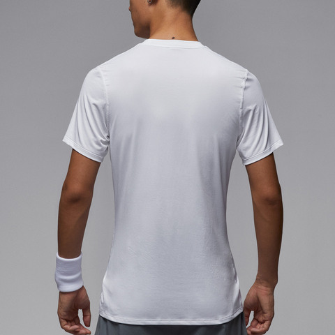 NIKE耐克2025男子AS M J DF SPRT SS COMP TOP针织无领短THV4100-100