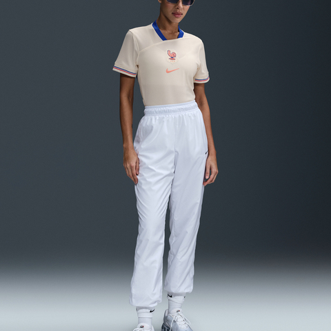 NIKE耐克2025女子FFF W NK DF STAD JSY SS AW针织无领短TFZ9129-110