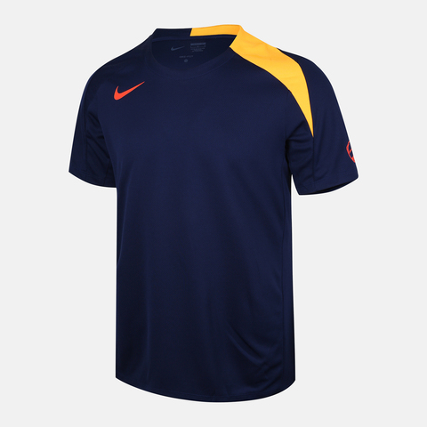 NIKE耐克2025男子AS M NK DF STRK TOP SS T90针织无领短THV6401-492