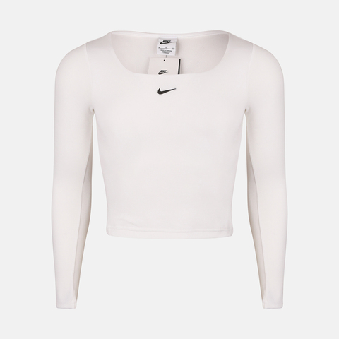 Nike KidsNike Kids2025女大童G NSW LS TOP STY STAR SQ NCK针织无领长TIM7441-100