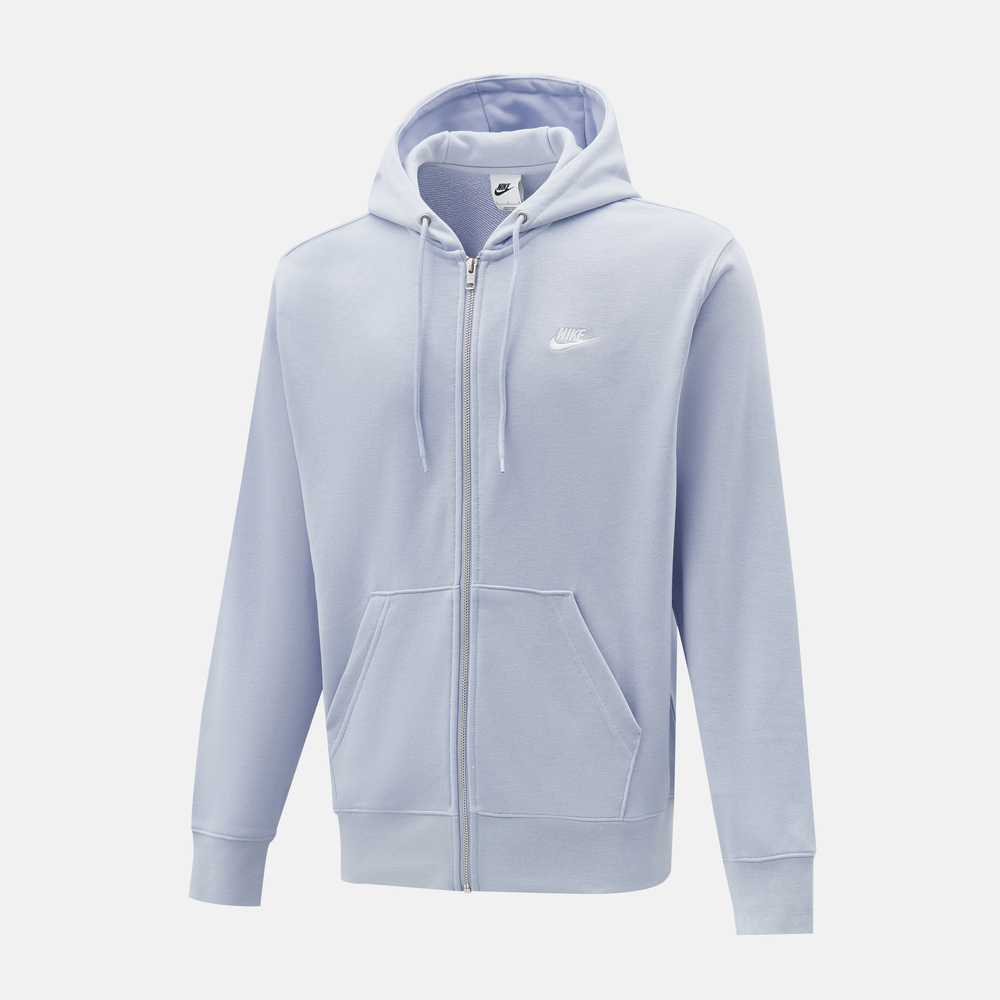 NIKE耐克2025男子AS M NK CLUB FT FZ HOODIE针织连帽外套FN3885-057