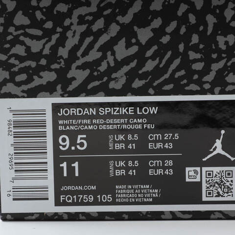 NIKE耐克2025男子JORDAN SPIZIKE LOW乔丹FQ1759-105