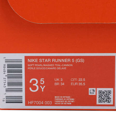 NIKE耐克2025大童NIKE STAR RUNNER 5 (GS)儿童HF7004-003