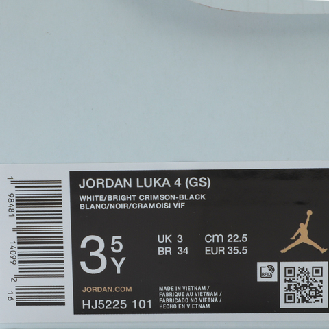 NIKE耐克2025男大童JORDAN LUKA 4 (GS)乔丹HJ5225-101