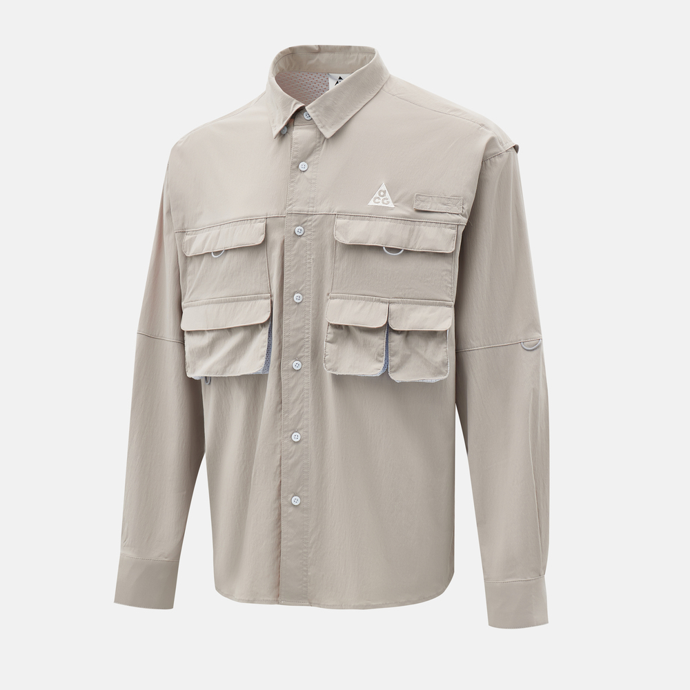 NIKE耐克2025男子AS U ACG DFADV UV ORB WEAVER梭织长袖衬衫HJ2466-009