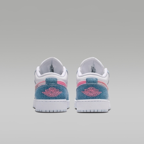 NIKE耐克2025女大童AIR JORDAN 1 LOW SE (GS)乔丹HQ2001-400