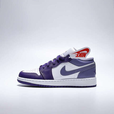 NIKE耐克2025男大童AIR JORDAN 1 LOW (GS)乔丹553560-551