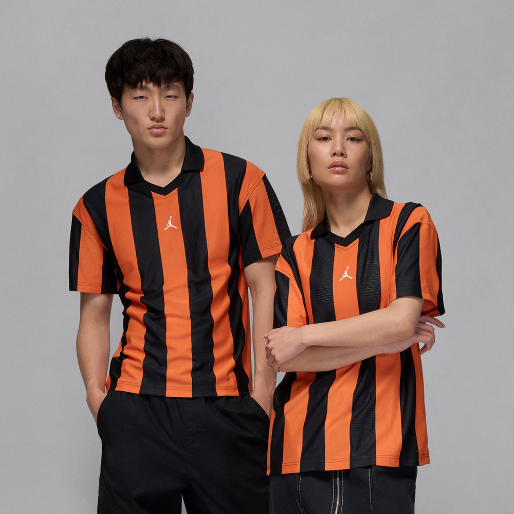 NIKE耐克2025男子AS M J BRK CLGTE GOALIE TOP针织有领短THV0108-010