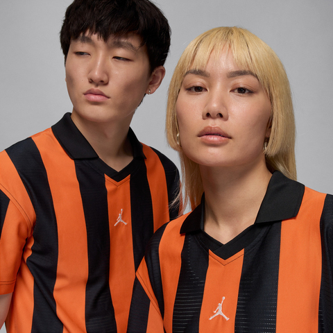 NIKE耐克2025男子AS M J BRK CLGTE GOALIE TOP针织有领短THV0108-010