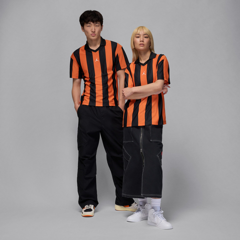 NIKE耐克2025男子AS M J BRK CLGTE GOALIE TOP针织有领短THV0108-010