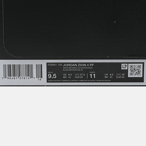 NIKE耐克2025男子JORDAN ZION 4 PF乔丹FD0591-103