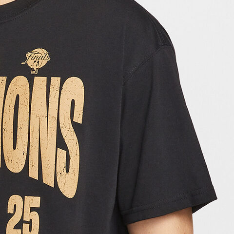 NIKE耐克2025男子M NK NBA CHAMP SS TEE针织无领短TIR5593-010